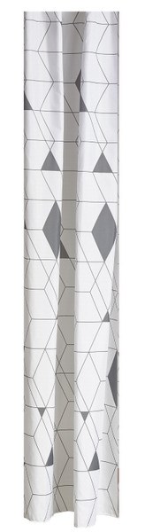 Zone Denmark HARLEQUIN Polyester Grey shower curtain