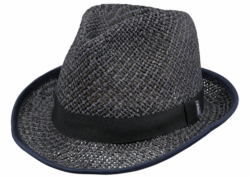 Barts 8749003 Straw hat Cotton,Paper Navy