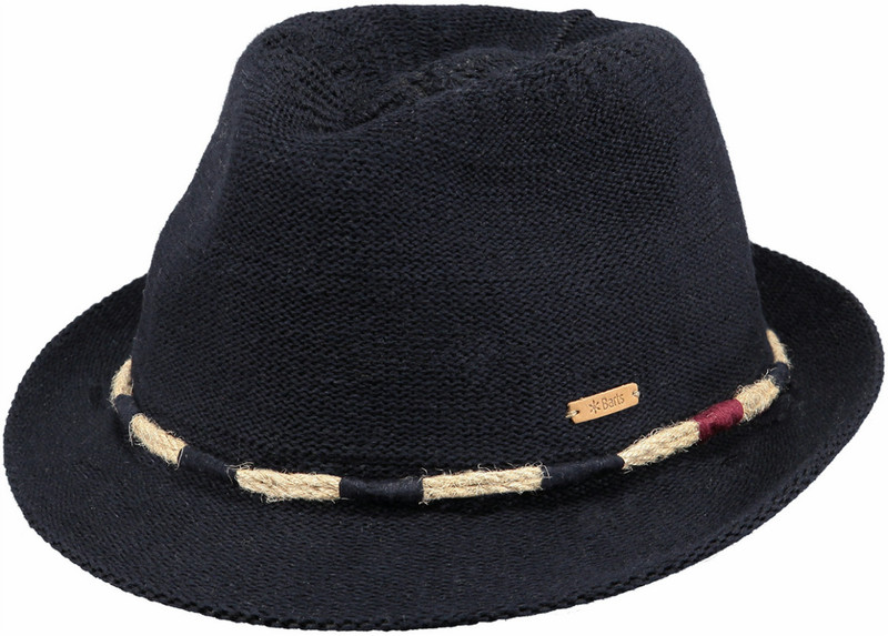 Barts 8773203 S-M Fedora hat Cotton,Polyester Navy