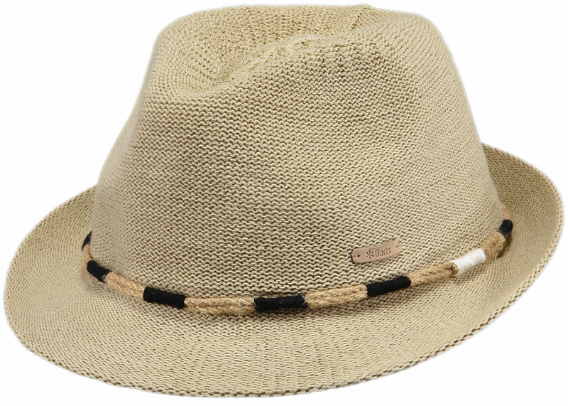 Barts 8773207 S-M Fedora hat Хлопок, Полиэстер Песочный