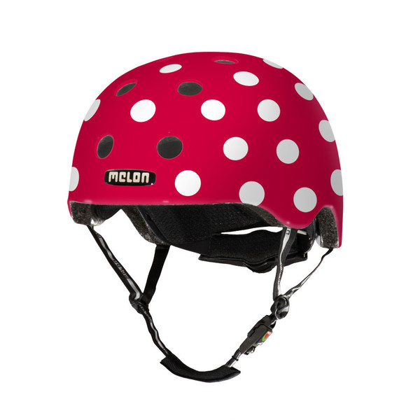 Melon Helmets DMUA.G049M.XS Vollschale XXS/S Rot, Weiß Fahrradhelm