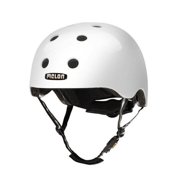 Melon Helmets DMUA.P002G.XL Vollschale XL/XXL Weiß Fahrradhelm
