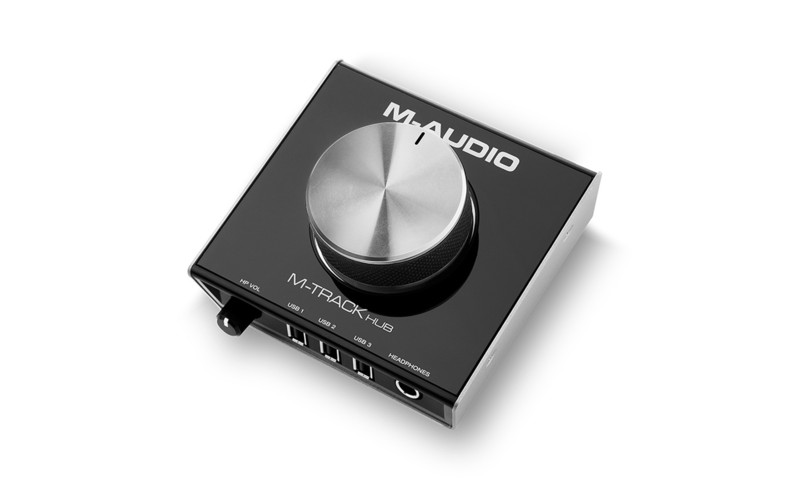 M-AUDIO M-Track Hub USB 2.0 Type-B Black