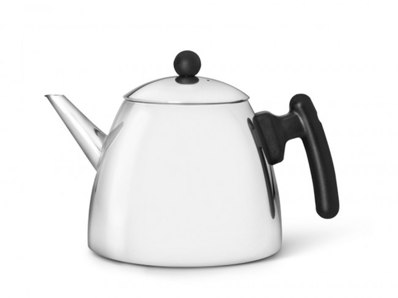 Bredemijer Classic Single teapot 1200ml Black,Stainless steel