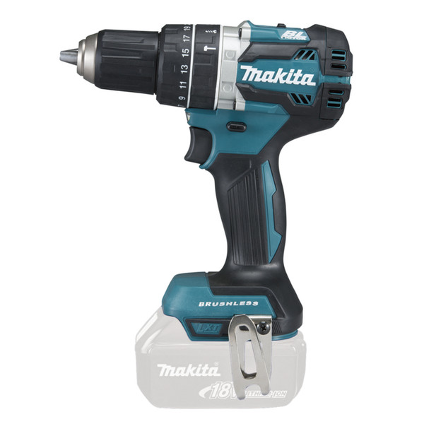 Makita DHP484Z Дрель с рукояткой пистолетного типа Литий-ионная (Li-Ion) 1600г Черный, Синий аккумуляторная комби-дрель