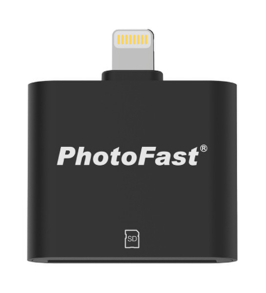 Photofast CR-8710 Lightning Черный устройство для чтения карт флэш-памяти