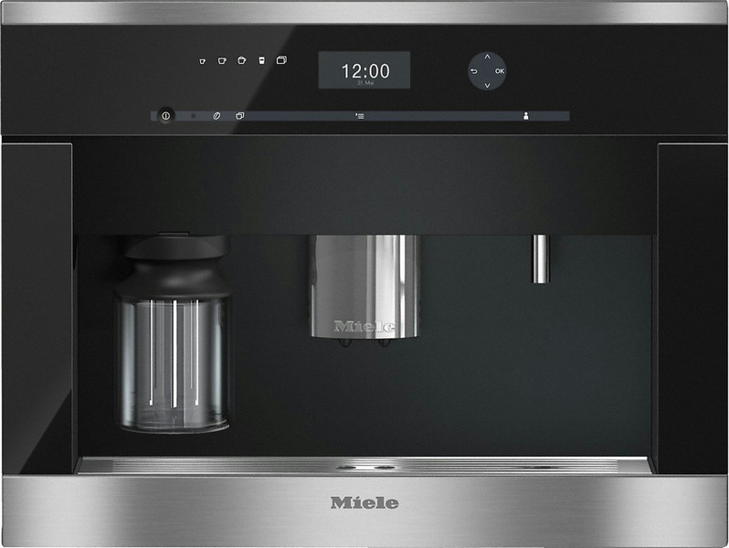 Miele CVA 6401 Встроенный Автоматическая 2.3л Черный, Нержавеющая сталь