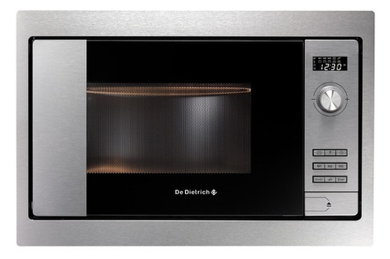 De Dietrich DME1221X Built-in Solo microwave 26L 900W Stainless steel microwave