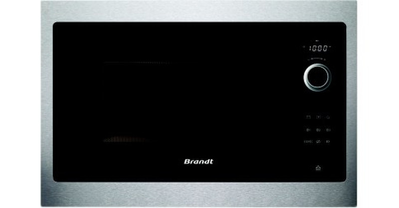 Brandt BMS6115X Встроенный Обычная (соло) микроволновая печь 26л 900Вт Нержавеющая сталь микроволновая печь