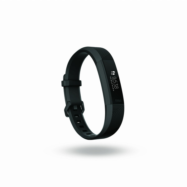 Fitbit Alta HR Wristband activity tracker OLED Беспроводной Черный, Нержавеющая сталь