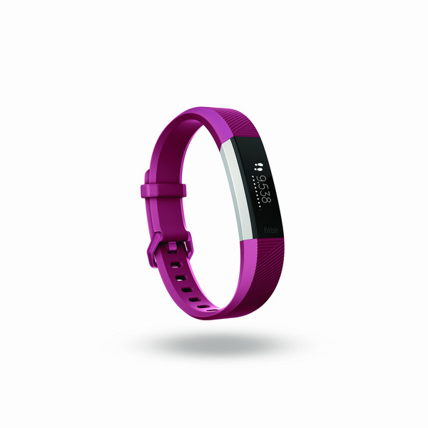 Fitbit Alta HR Wristband activity tracker OLED Беспроводной Нержавеющая сталь