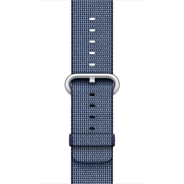 Apple 38mm Midnight Blue Woven Nylon Demo Band Blue Nylon