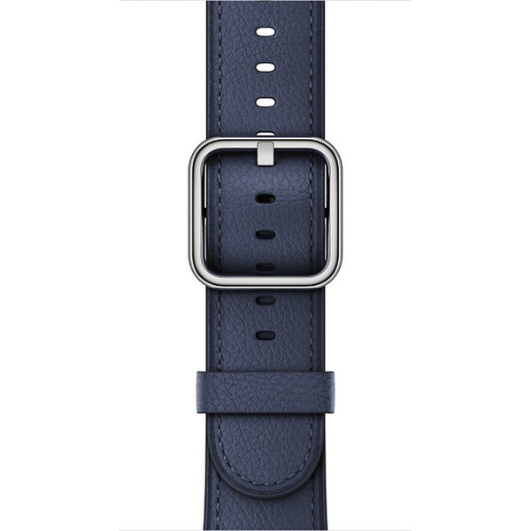 Apple 38mm Midnight Blue Classic Buckle Demo Band Blue Leather