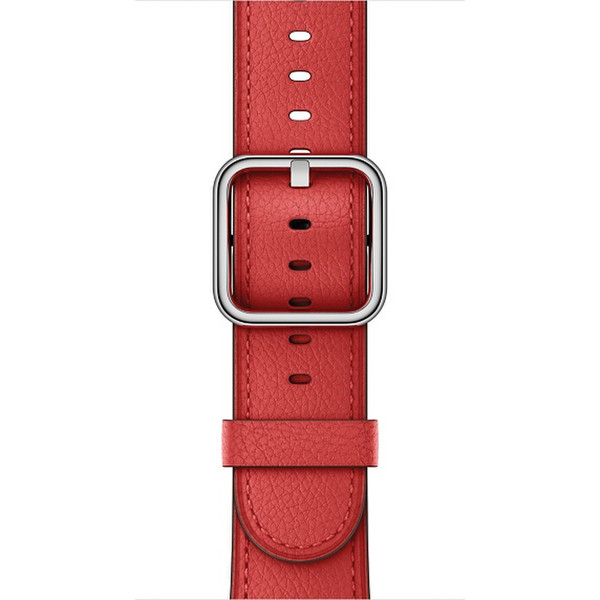 Apple 38mm Red Classic Buckle Demo Band Red Leather