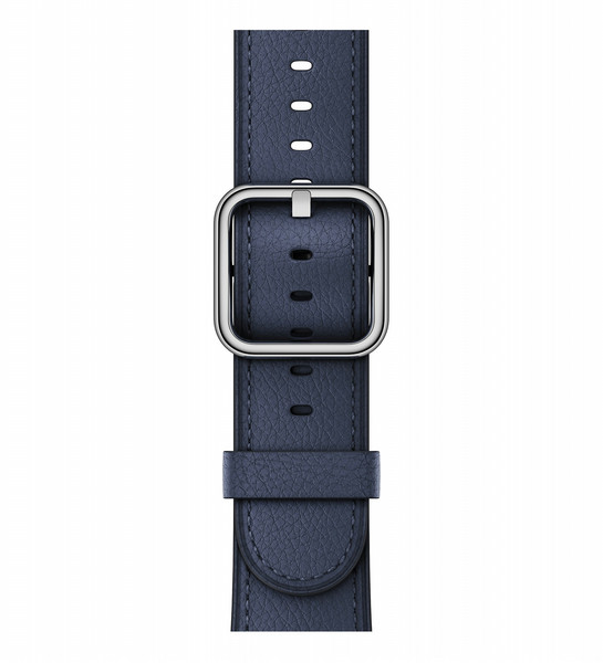 Apple 38 mm Klassisches Lederarmband, Mitternachtsblau