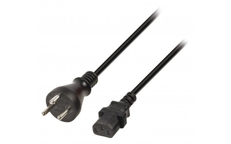 Mercodan 920084 4m C13 coupler Black power cable