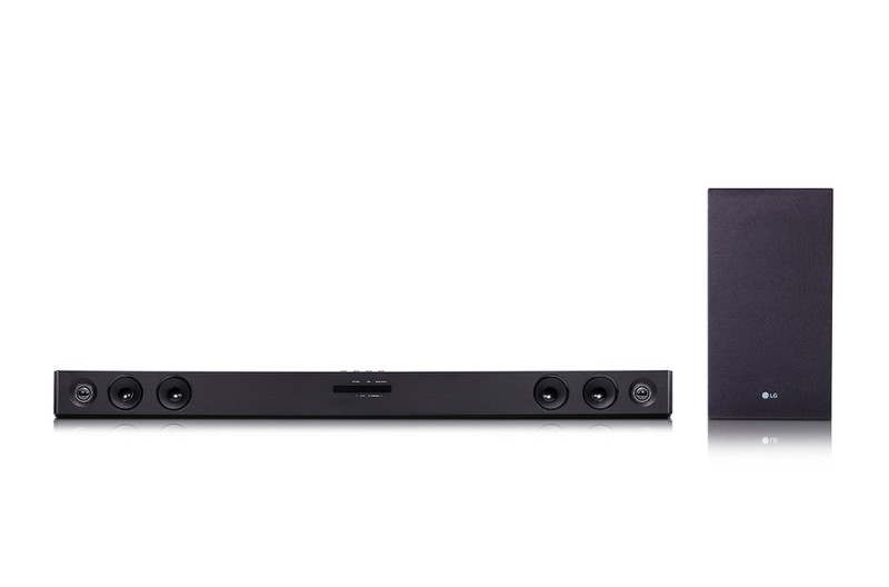 LG SJ3 2.1channels 300W Black soundbar speaker