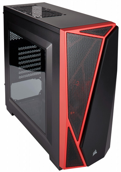Corsair Carbide Spec-04 Midi-Tower Black,Red computer case