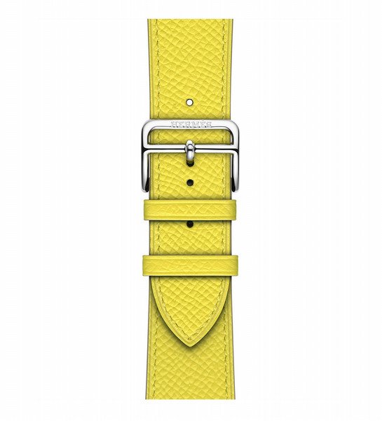 Apple Hermès 42mm Lime Epsom Leather Single Tour