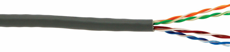 D-Link NCB-C6UBLUR-305 305м Cat6 U/UTP (UTP) Серый сетевой кабель