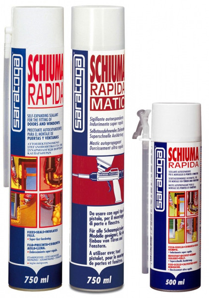 Saratoga Schiuma Rapida Для помещений Желтый Foam sealant