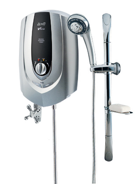 Alpha Electric V1 JET-EM Vertical Tankless (instantaneous) Silver