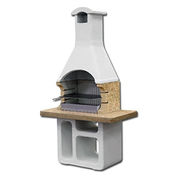 Sunday 5710026 Barbecue Fireplace Charcoal White barbecue