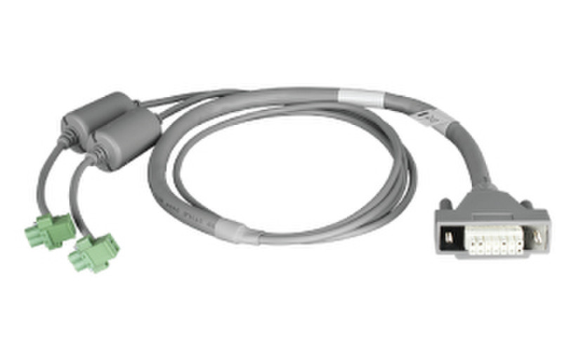 D-Link DPS-CB150-2PS 1.5м Зеленый, Серый, Белый кабель питания