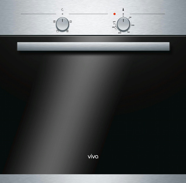 Viva VVH32A3250 Elektrischer Ofen 67l 2800W B Schwarz, Edelstahl Backofen