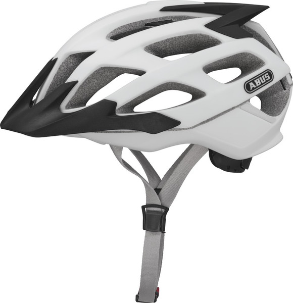 ABUS Hill Bill Half shell M White bicycle helmet