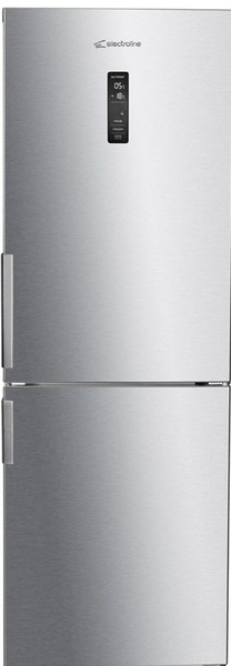 Electroline BME4186DXAE Отдельностоящий 317л A++ Нержавеющая сталь холодильник с морозильной камерой
