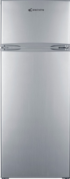 Electroline DDHE226S Отдельностоящий 212л A+ Cеребряный холодильник с морозильной камерой