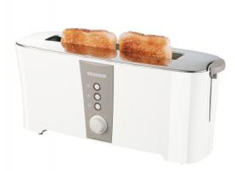 Severin AT2517 2slice(s) 900W White toaster