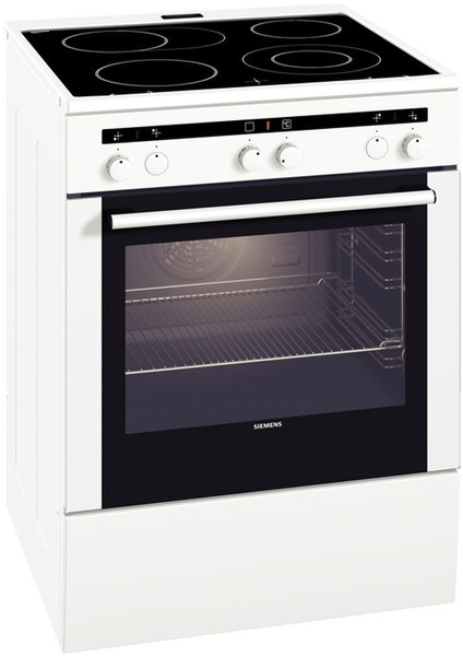 Siemens HL424220 Freestanding Ceramic White cooker