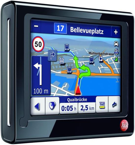 Falk Outdoor Navigation M8 3rd Edition Fixed 3.5Zoll LCD Touchscreen 120g Navigationssystem