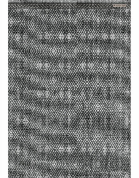 Beija Flor Dara Indoor Carpet Rectangle Vinyl Grey