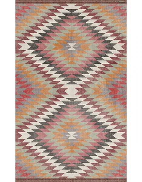 Beija Flor Nordic Indoor Carpet Rectangle Vinyl Multicolour