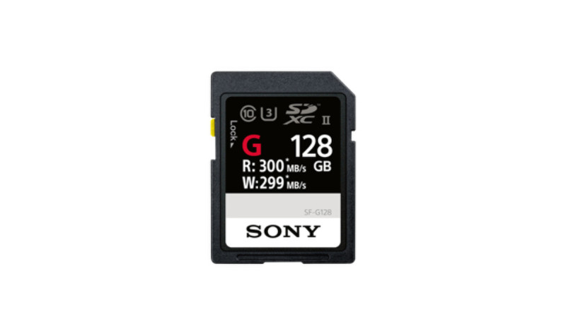 Sony SF-G UHS-II 128 GB 128GB SD UHS-II Class 10 memory card