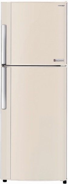 Sharp SJ-300SBE freestanding 223L Beige fridge-freezer