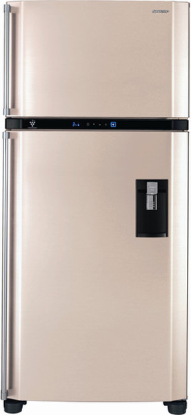 Sharp SJ-PD691SB freestanding 555L Beige fridge-freezer