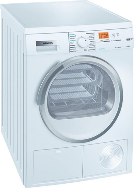 Siemens WT46S513EE freestanding 8kg White tumble dryer