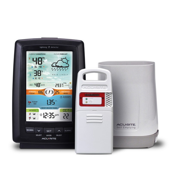 AcuRite 01021M AC Black,White weather station