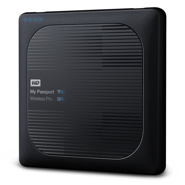 Western Digital My Passport Wireless Pro Micro-USB B 3.0 (3.1 Gen 1) Wi-Fi 4000GB Black