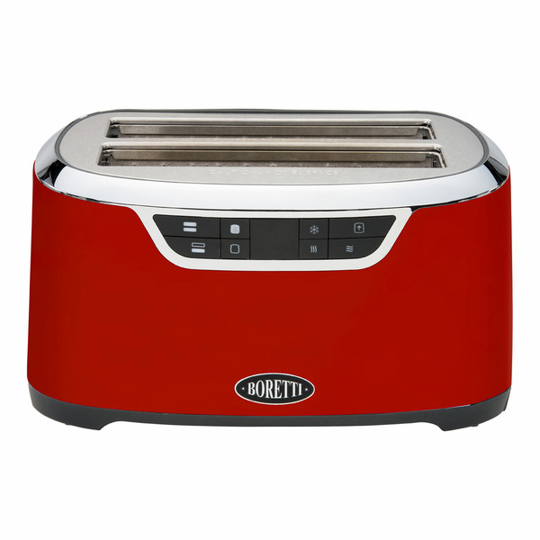 Boretti Tostapane 2slice(s) 1600W Black,Red toaster