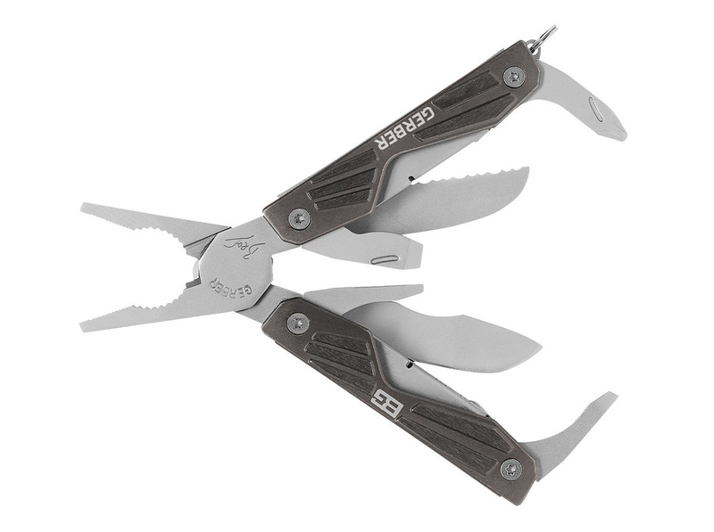 Bear Grylls 31-000750 Pocket-size 10tools Black,Stainless steel multi tool pliers