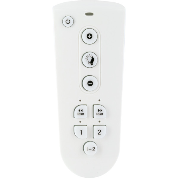 Schwaiger ZHF02 Press buttons White remote control