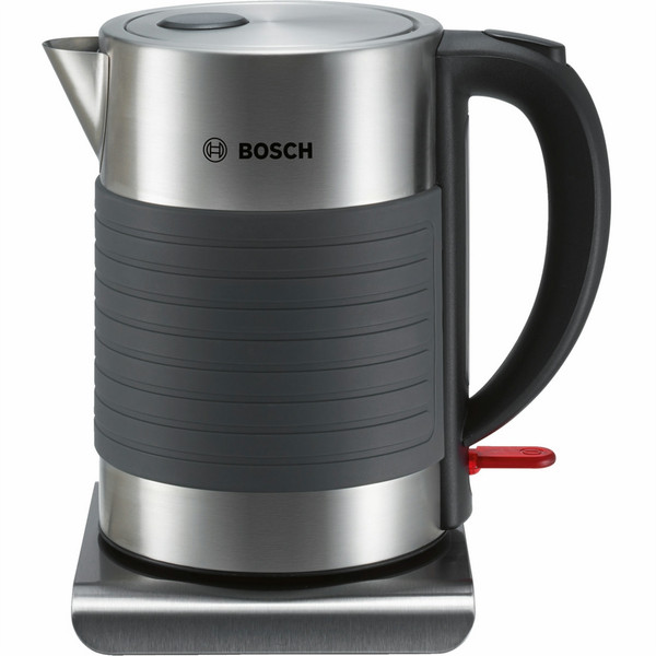Bosch TWK7S05 1.7л 2200Вт Черный, Серый электрический чайник