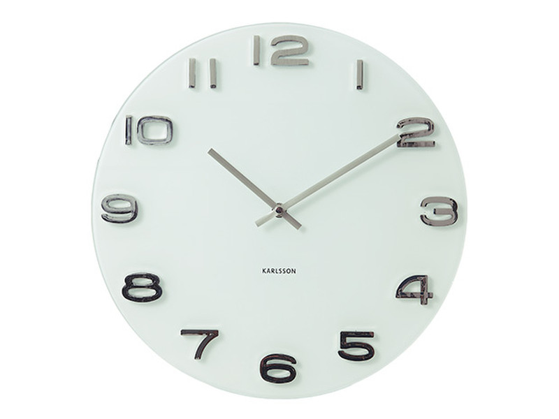 Karlsson Vintage Quartz wall clock Circle White