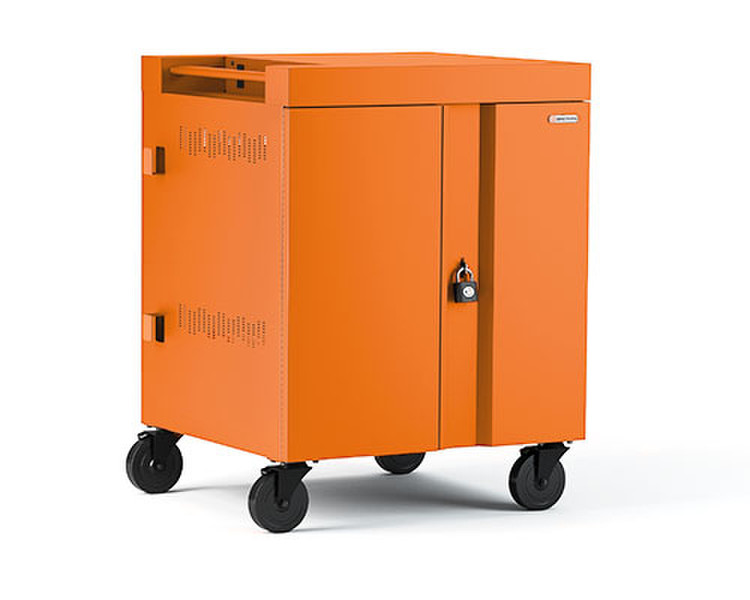 Bretford CUBE Cart Portable device management cart Оранжевый