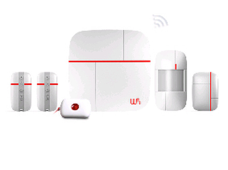 Vcare VCARE2 Wi-Fi Red,White security alarm system